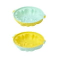 thumbnail image 4 of Cuenco De Hielo Bol de hielo para sashimi de salmón frío y langosta helada de verano, 28 x 7 cm, fácil de desmoldar, tapa hermética, 1 unidad, amarillo Rkxzt, 4 of 7