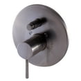 thumbnail image 4 of ALFI brand AB1701-BN Brushed Nickel Pressure Balanced Round Shower Mixer with Diverter, 4 of 7