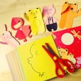 thumbnail image 4 of mmirethe Fun Paper-Cut Set Kids Scissors Crafts Kits Children Paper Set No.2, 4 of 6