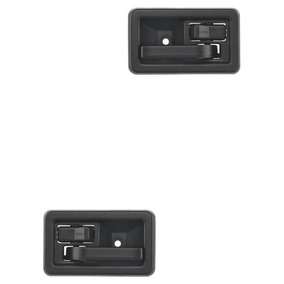Manijas de Puertas Interiores HUSHAN Jeep Wrangler 1987 A 1995 Negro 2 Piezas