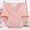 Pink, variant on TMOYZQ Women's Incontinence Underwear Heavy Flow Leakproof Period Underwear Postpartum Menstrual Protective Briefs (Available in Plus Size)