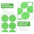 thumbnail image 4 of Miangastore Round Sticker Light Green 20 Sheets 160 Pcs Adhesive PVC, 4 of 8