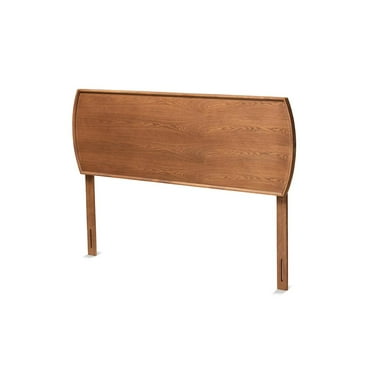 Baxton Studio Laurien Walnut Finished Wood Full Size Headboard