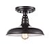 thumbnail image 3 of DANXU Industrial Oil Rubbed Bronze Semi Flush Mount Ceiling Light, 3 of 4