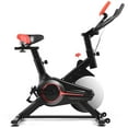 Indoor Exercise Bike Fitness Cardio W/4way Adjustable Seat