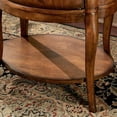 thumbnail image 3 of Home Square Transitions Oval Wood End Table in Umber - Set of 2, 3 of 7