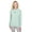 KELLY GREEN, variant on DG480W Women's CrownLux Performance Clubhouse Micro-Stripe Quarter-Zip Pullover-Ocean Blue-3XL