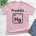 thumbnail image 2 of Kids Freddie Hg Shirt, Youth Kids Boy Girl T-Shirt, Science Shirt, Music Rock 'n Roll Shirt, Mercury Shirt, Light Pink, Medium, 2 of 4