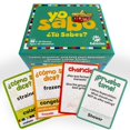thumbnail image 1 of Yo Sabo: Edición 2 - Nuevo juego de cartas bilingüe para toda la familia - Más cartas, más tiempo de juego - Desafía tu español con trivia y desafíos divertidos - Juego de mesa con 198 cartas para tod, 1 of 5