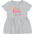 thumbnail image 3 of Inktastic Live Love Aloha Girls Baby Dress, 3 of 5