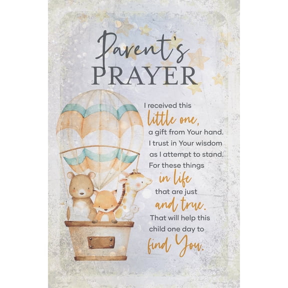 Dexsa Parent's Prayer Wood Plaque 6x9