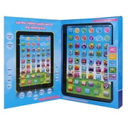 Kids Tablet Toddler Learning Pad with LED Screen Teach Alphabet Numbers Word Music Math Early Development Interactive Electronic Toy for Boys & Girls 2 Years+