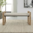 thumbnail image 4 of 23760-Uttermost-Areca - Bench-21.25 Inches Tall and 48 Inches Wide, 4 of 7