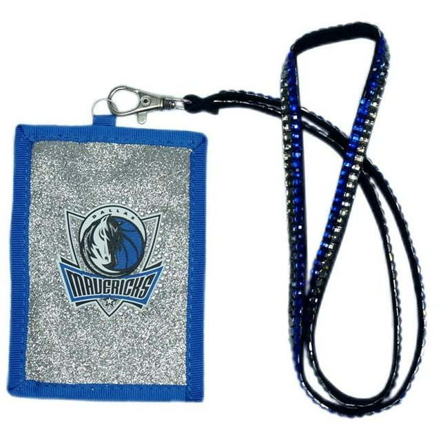 Dallas Mavericks Beaded Lanyard Wallet