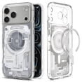 thumbnail image 1 of Funda Spigen Ultra Hybrid MagFit para iPhone 17 Pro Max Transparente, 1 of 8