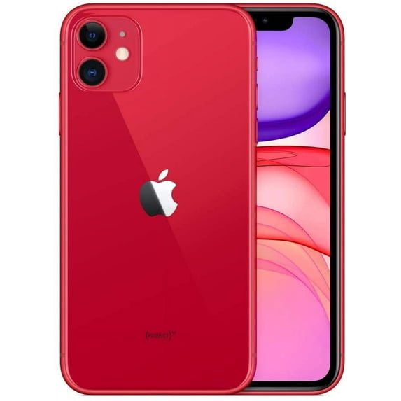 Pre-Owned Verizon Apple iPhone 11 A2111 Cell Phone 128GB 4GB RAM Red