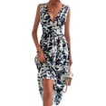 thumbnail image 3 of Vestido Largo Dara Baby Estampado Casual de Playa escotado, 3 of 5