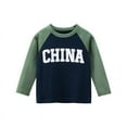 thumbnail image 3 of Bellafa 2-Pack Baby Boys T-shirt Toddler Boys Letter Print Long Sleeve Crewneck Tee Shirts Tops Tee Clothes For Children 1-9 Years, 3 of 6