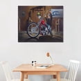 thumbnail image 6 of David Mann Motorcycle Art Gnghost Rider Prints Poster (28) Posters Art Print Wall Photo Paint Poster Hanging Picture Family Bedroom Decor Gift 08x10inch(20x25cm), 6 of 6