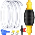 thumbnail image 1 of Pompe à Main pour Essence avec Tuyau de 3M, Pompe de Transfert de Liquide Manuelle, Pompe de Transfert de Carburant Manuelle, Pompe à Siphon Manuelle pour Réservoir de Gaz Essence Diesel Huile Eau Liquide Poisson, 1 of 5