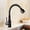 Black, variant on Kitchen Sink Faucet for Bar Farmhouse Commercial, Chrome Modern Spring Kitchen Faucets Sink Tap, Pull Out Solid Brass Mixer, Single Handle Deck Mounted Water Mixer Taps