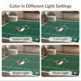 thumbnail image 7 of ODIKA Football Gridiron Field Layout With Bold Star Corner Accents Texas Flowing Pet Friendly & Kids Safe Play for Playroom, Bedroom, Reading Nook, 7 of 7