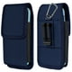 thumbnail image 1 of Funda para teléfono ACCKUO con clip para cinturón, cierre magnético en L, azul, 1 of 7