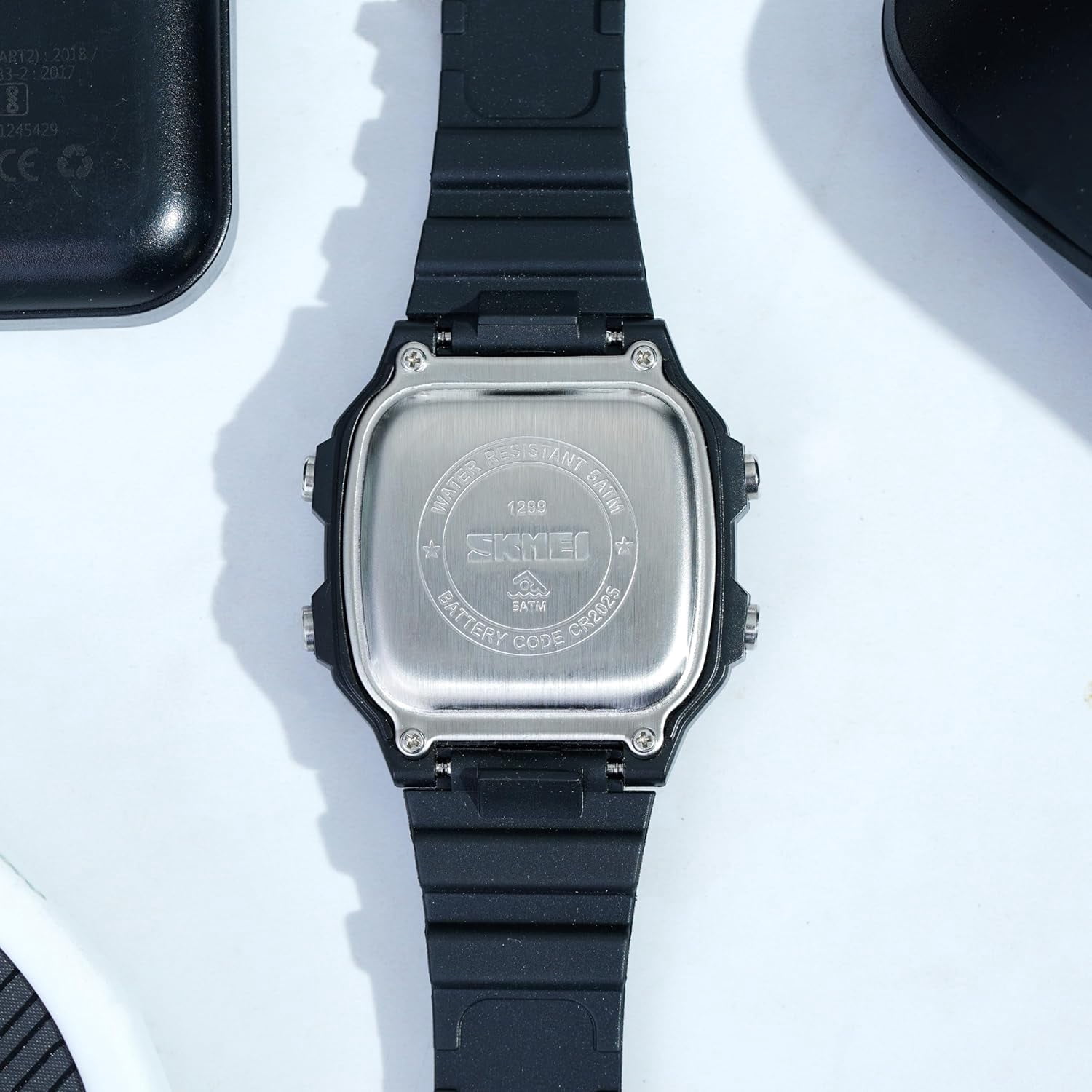 Wrist Watch for Men, Digital Sports Waterproof Watch with Dual Time Chronograph Countdown Alarm Backlight