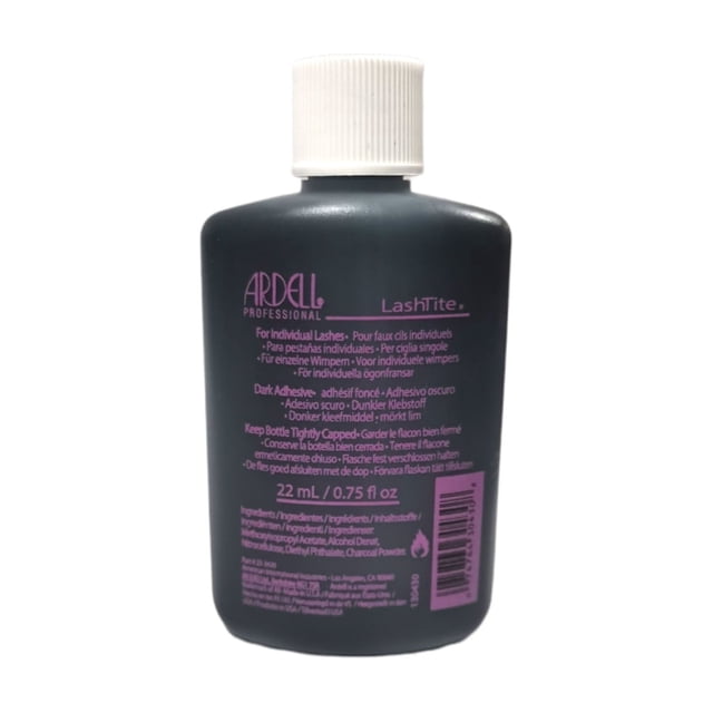 Pegamento de pestañas Ardell LashTite para pestañas individuales, color negro, 22 m