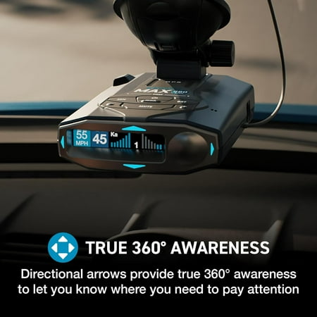 Escort - Max 360 MKII Radar and Laser Detector and M2 Smart Dash Cam - Black