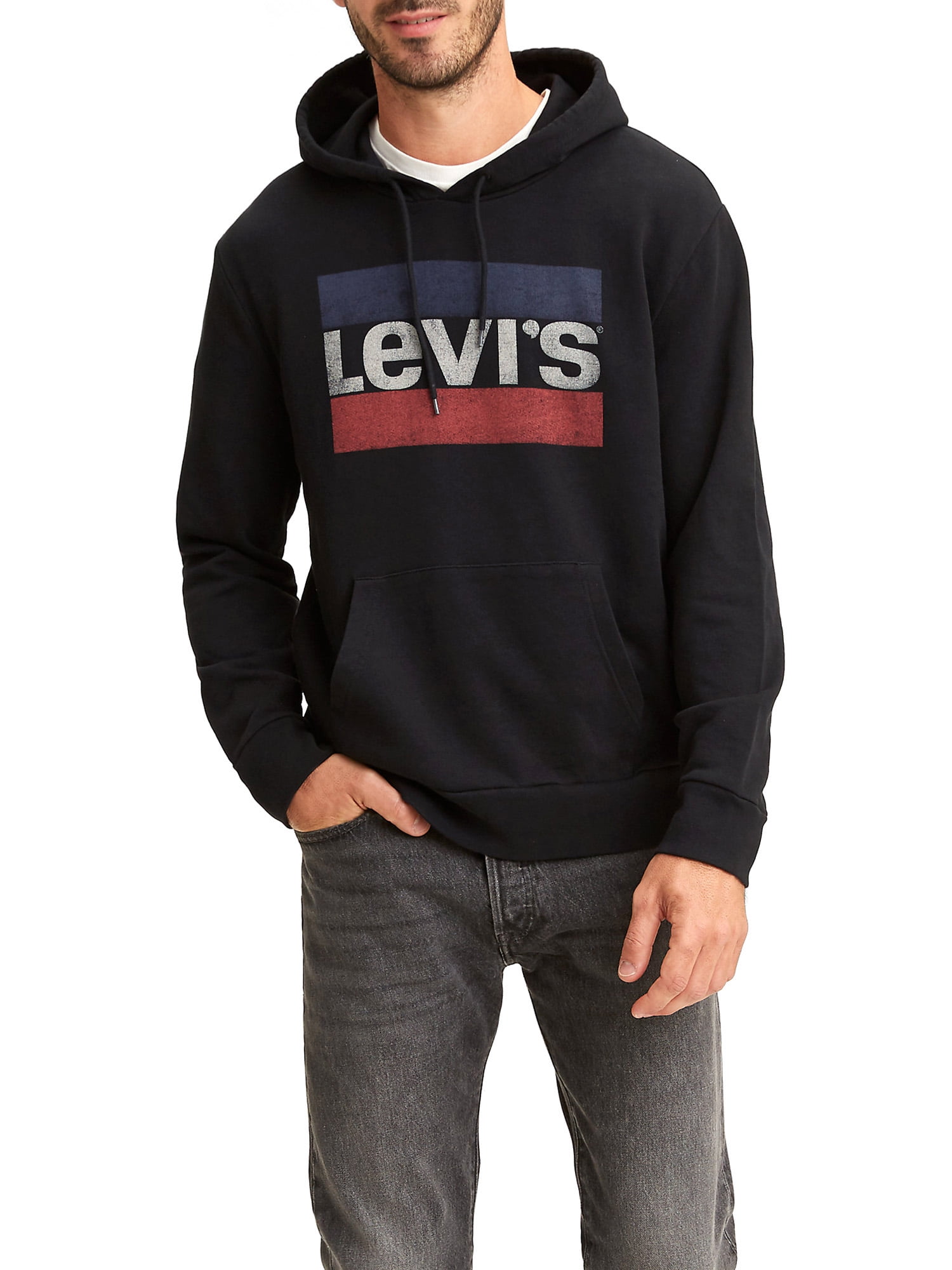 levi's graphic big sleeve sweatshirt