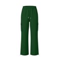 thumbnail image 3 of ShomPort Boys Cargo Pants Elastic Waist Drawstring Straight Leg Cargo Sweatpants with Pockets Casual Kids Uniform Pant, 3 of 8
