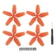 thumbnail image 1 of Hélices para drones RC, hélices para drones de 4 piezas Hélices Avata de plástico Hélices para la innovación moderna de Avata, 1 of 9