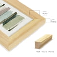 thumbnail image 2 of Grass Stains I - Framed Print w/glass - Natural Wood, 2 of 8