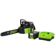Greenworks 80V 18 Chainsaw with 2Ah Battery and Charger 2000002