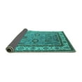 thumbnail image 2 of Ahgly Company Indoor Rectangle Oriental Turquoise Blue Industrial Area Rugs, 8' x 10', 2 of 4