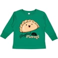 thumbnail image 3 of Inktastic Happiest Lil' Pierogi Boys or Girls Long Sleeve Toddler T-Shirt, 3 of 5