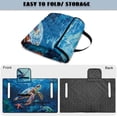 thumbnail image 5 of KUIFORTI Turtle Golf Cart Seat Covers Easy Installation Golf Cart Seat Towel Blanket with 4 Front Pockets Soft Easy to Clean Fits for Club Car and More 2 Person Seats Golf Carts, 5 of 7