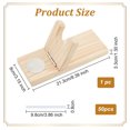 thumbnail image 2 of Glue Tool Sets Including Hot Melt Resin Glue Sticks and Wooden Hot Glue Holder Mixed Color Glue Stick: 9.8x0.8cm 50pcs, 2 of 6