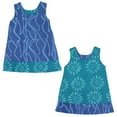 thumbnail image 1 of Ghana Batik Girls' Reversible Dress, 1 of 3