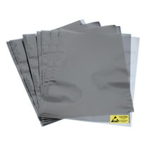 Uxcell 20Pcs Anti Static Bags ESD Shielding Bag Flat Open Top Anti Static Bag for 9.8x11.8 Inch(250*300mm)