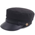 thumbnail image 1 of Gorra unisex Baker Boy con visera Boina de vendedor de periódicos Sombrero militar de cadete KOD, 1 of 4