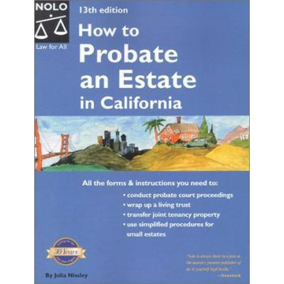 Pre-Owned How to Probate an Estate in California (How to Probate An Estate in California, 13th ed) (Paperback) 0873378059 9780873378055