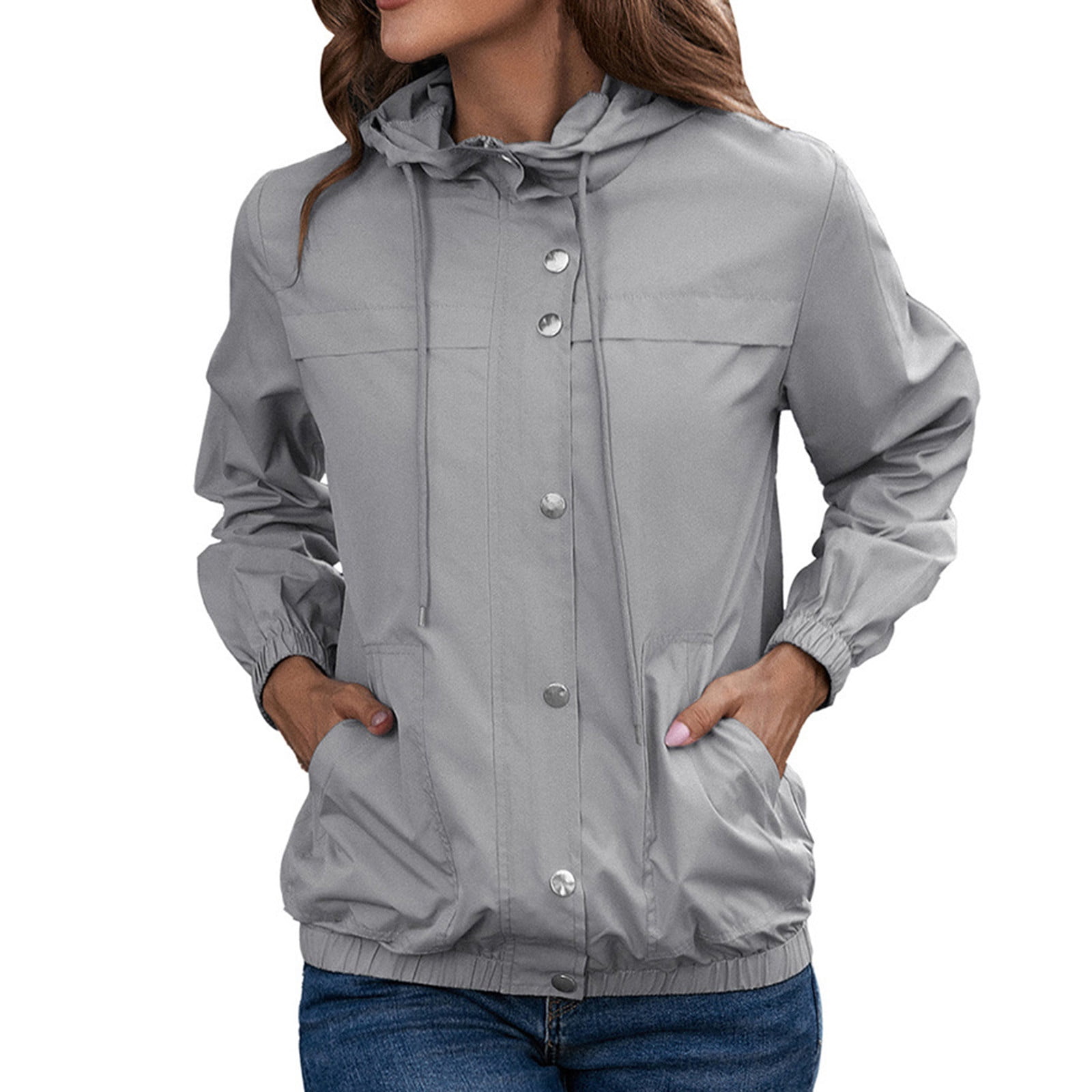 Lightweight Rain Jacket Women Packable Raincoats for Adults Fashion ...