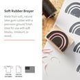 thumbnail image 2 of Rodillo Brayer Speedball Deluxe de goma suave 10 cm negro, 2 of 9
