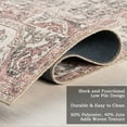 thumbnail image 4 of Nuloom Hillstone Collection Traditional Vintage Medallion Area Rug, 2' 8" x 8', Runner, Marlowe Light Grey, 4 of 7