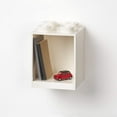 thumbnail image 3 of LEGO Storage Products: 41141735 4-Stud Brick Shelf White, 3 of 10