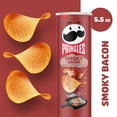 thumbnail image 3 of Pringles Smoky Bacon Potato Crisps Chips, Lunch Snacks, 5.5 oz Canister, 3 of 9