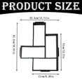 thumbnail image 3 of DIY Paving Plastic Ground Concrete ToolforParking Lot & Garden Path, Concrete Paver Walkway Mold, DIY Stepping Stone Mold, Garden Path Making Tool, 3 of 4