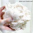 thumbnail image 5 of 4 large bath balls, flower balls, household bathrooms, back rubbing bath towels, durable and non-scattering bath bubble balls, 5 of 5